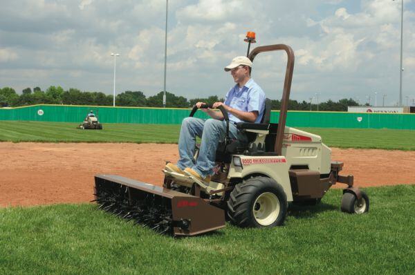 Lawn Care Tip of the Month: Aerating & overseeding